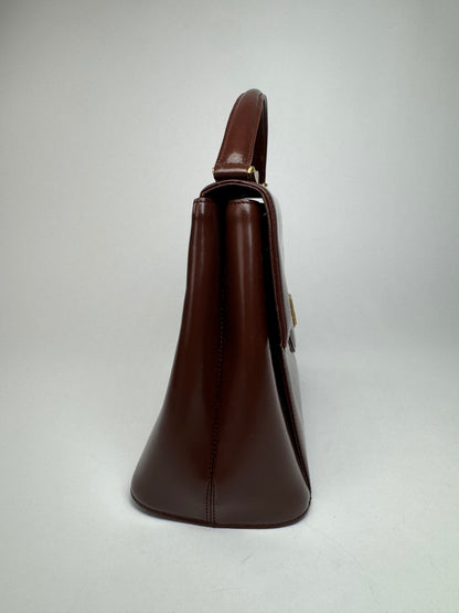 Vintage Givenchy Leather Handbag Brown