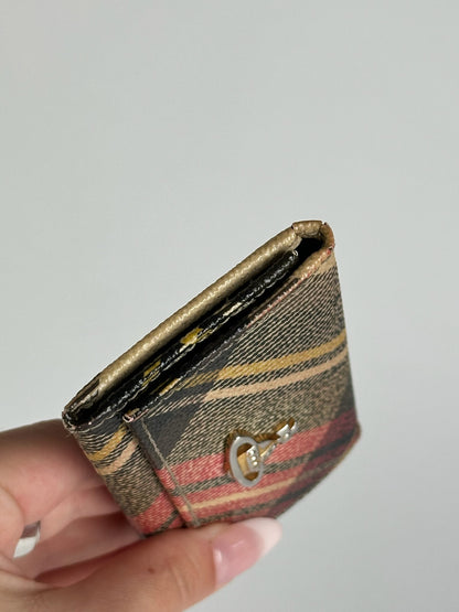 Vintage Vivienne Westwood Leather Key Holder checked