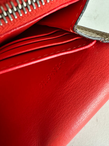 Vintage Celine Paris Leather Wallet Brown