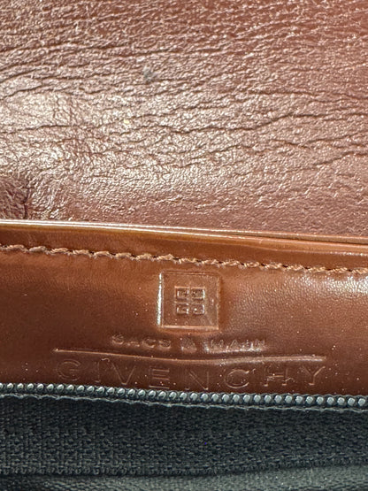 Vintage Givenchy Leather Handbag Brown