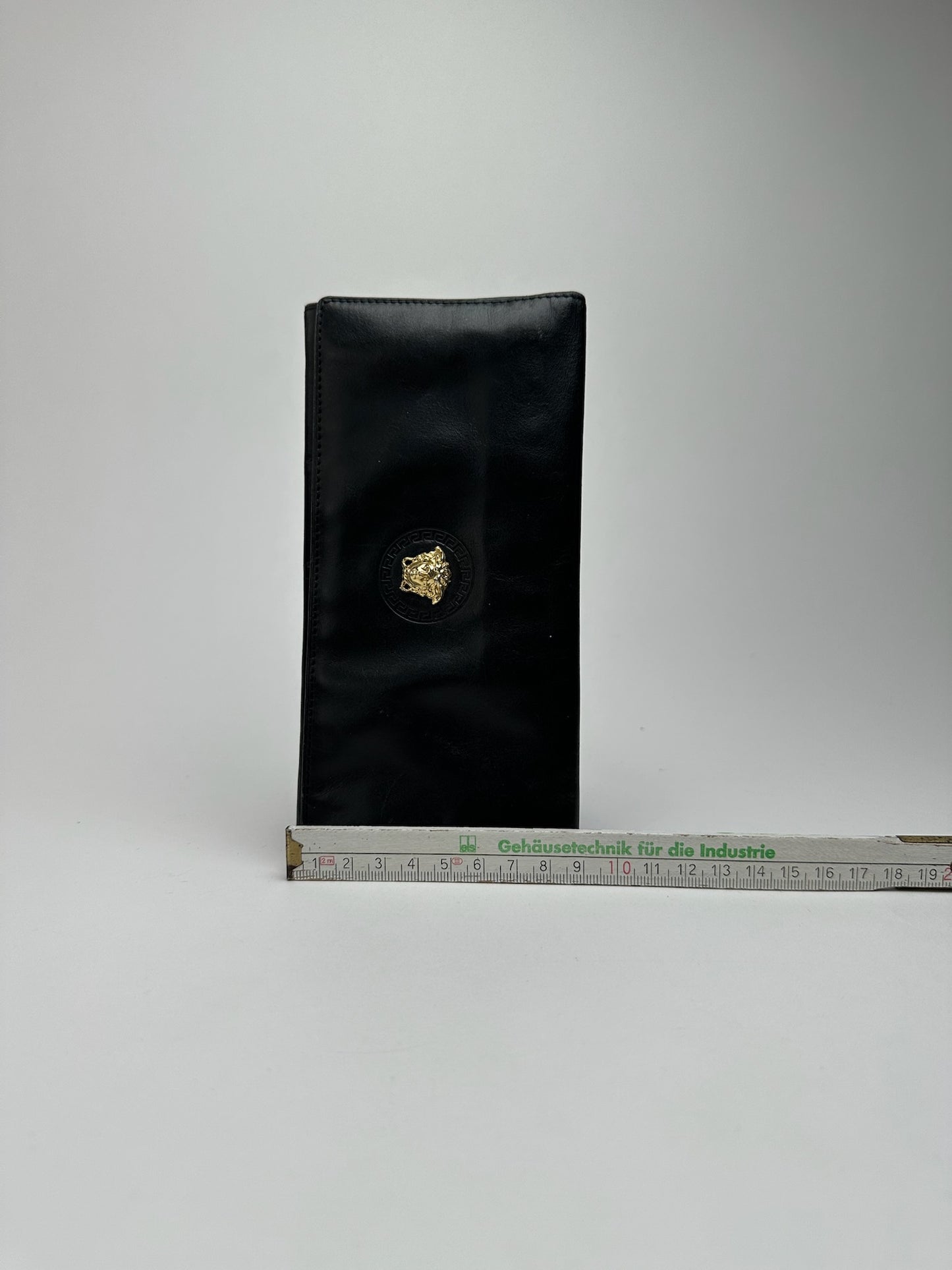 Vintage Gianni Versace Leather Wallet black