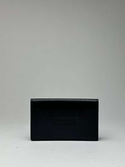 Vintage Dior Leather Card Holder black