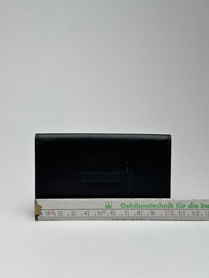 Vintage Dior Leather Card Holder black