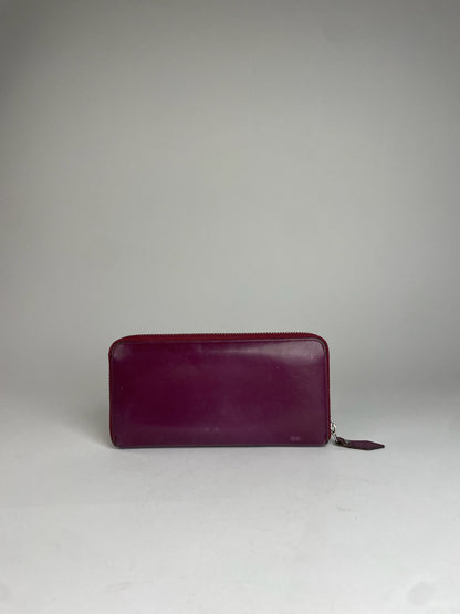 Vintage Vivienne Westwood Leather Wallet Purple