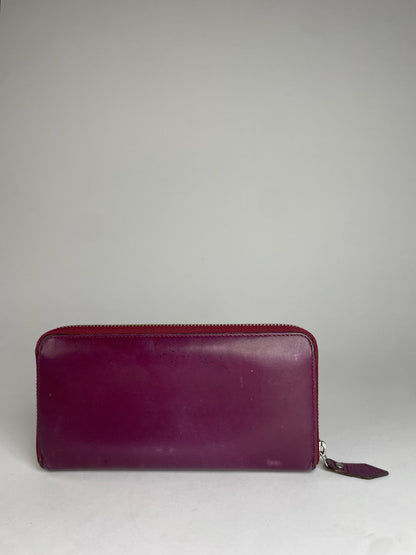 Vintage Vivienne Westwood Leather Wallet Purple