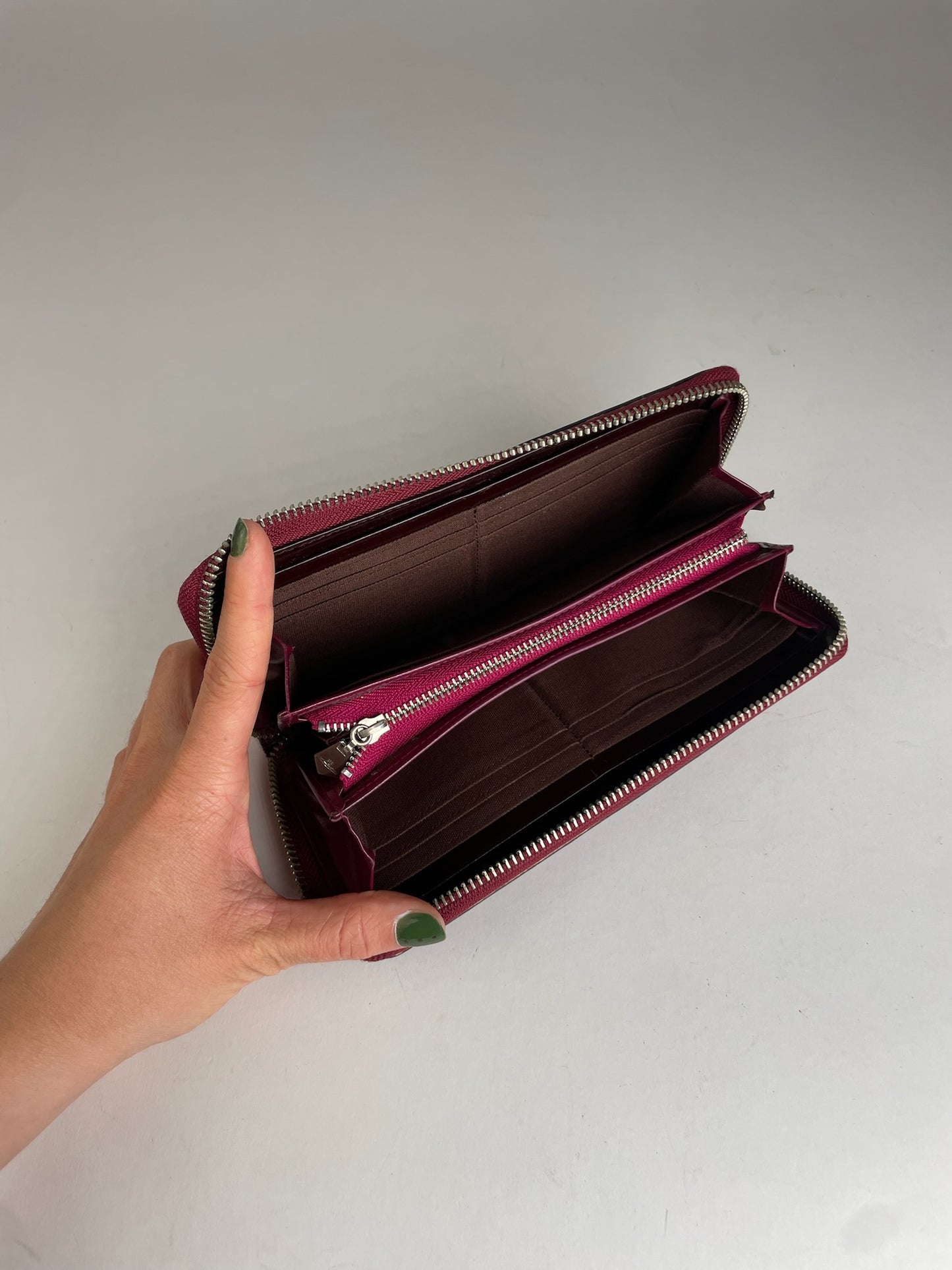 Vintage Vivienne Westwood Leather Wallet Purple