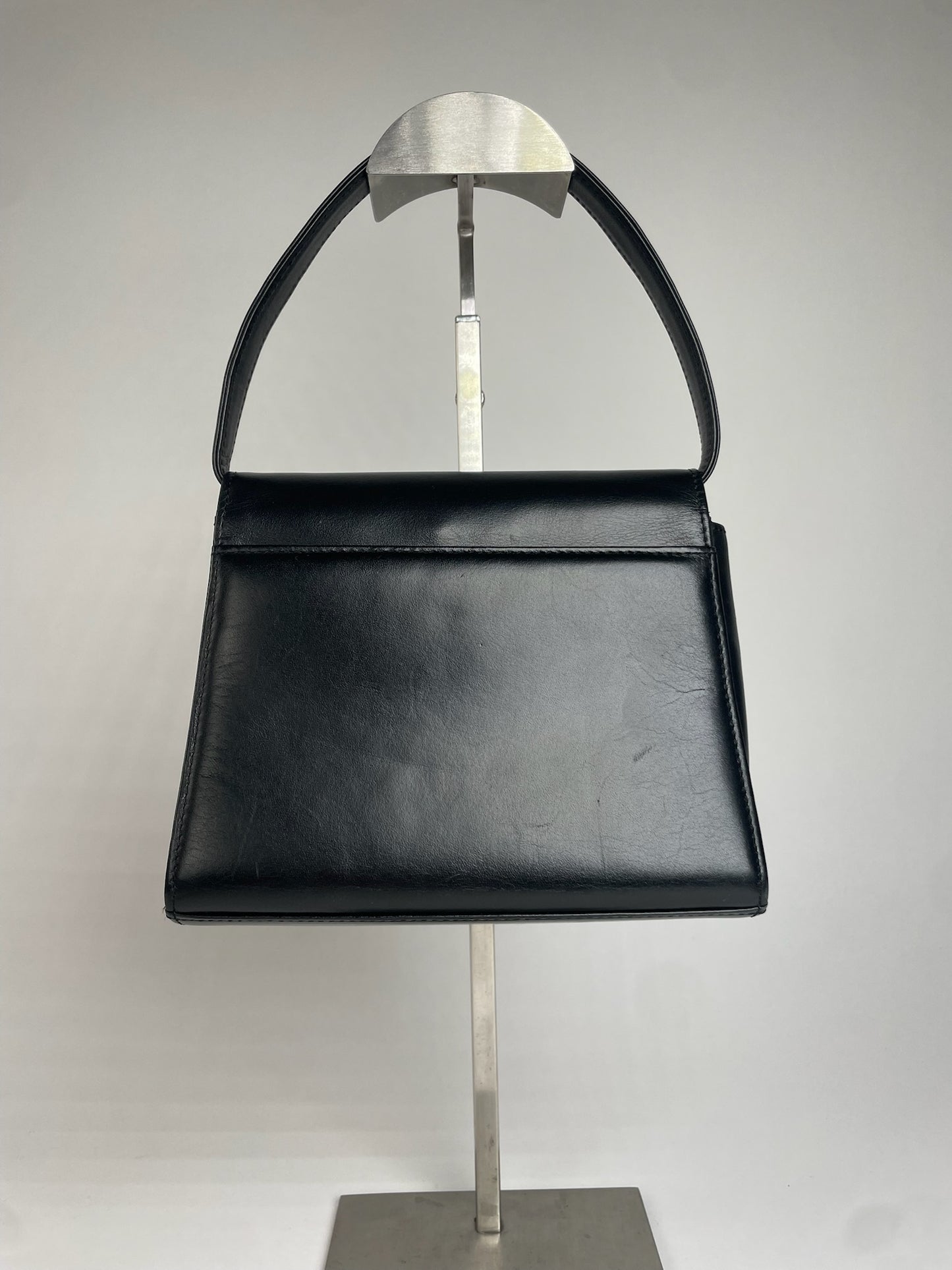 Vintage Givenchy Leather Handbag Black