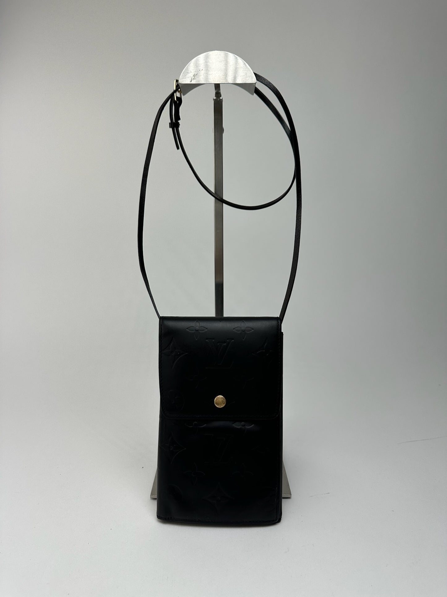 Vintage Louis Vuitton Vernis Leather Bag black