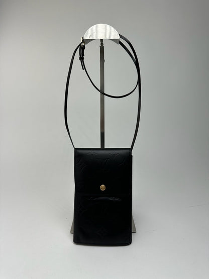 Vintage Louis Vuitton Vernis Leather Bag black