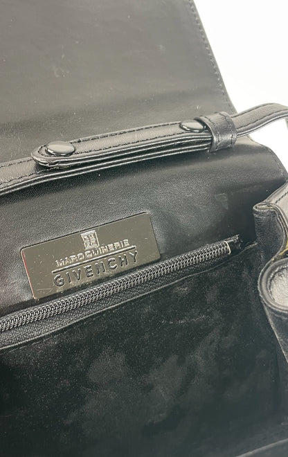 Vintage Givenchy Leather Handbag Black