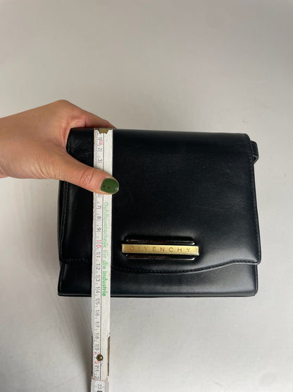 Vintage Givenchy Leather Handbag Black