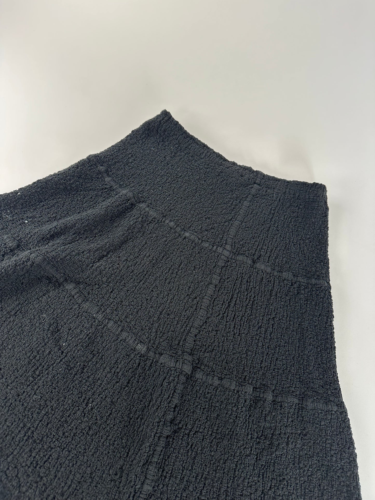 Vintage Issey Miyake Cotton Blend Skirt Y2K Black