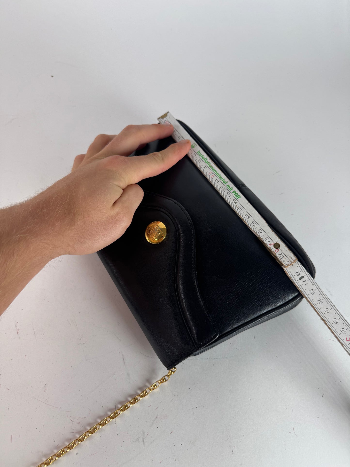 Vintage Givenchy 4G leather Bag black