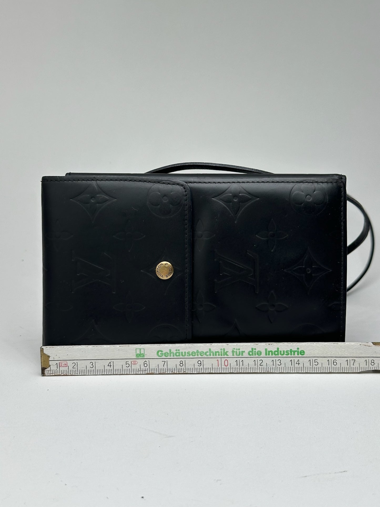 Vintage Louis Vuitton Vernis Leather Bag black