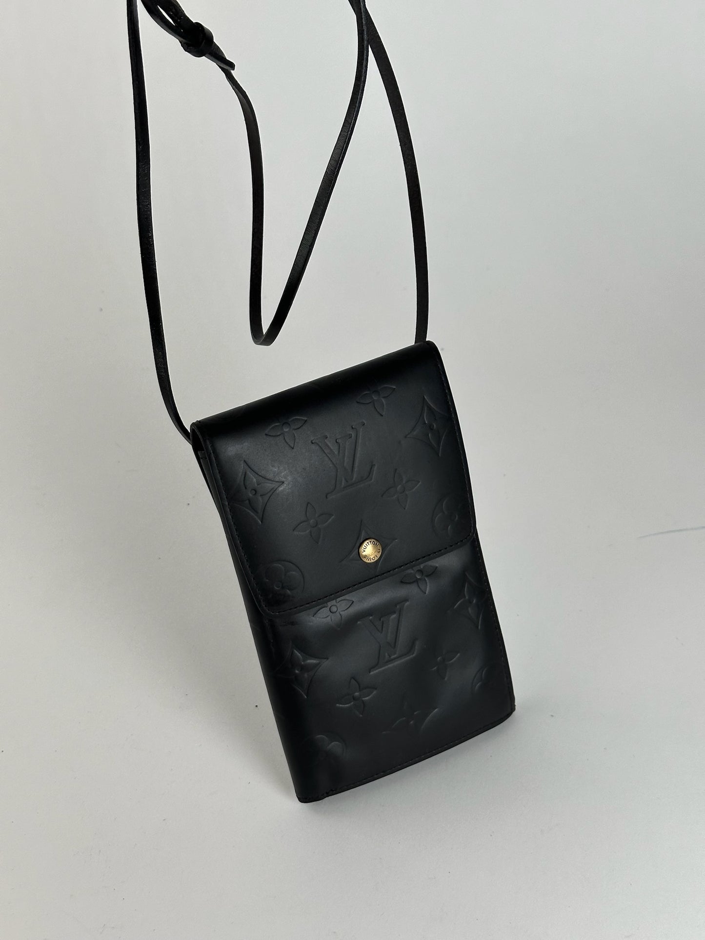 Vintage Louis Vuitton Vernis Leather Bag black