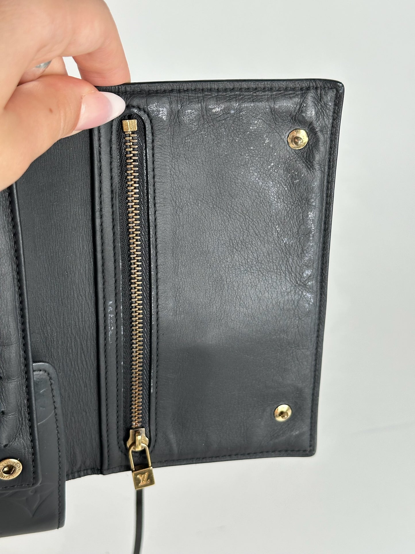 Vintage Louis Vuitton Vernis Leather Bag black