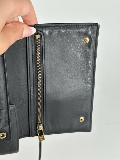 Vintage Louis Vuitton Vernis Leather Bag black