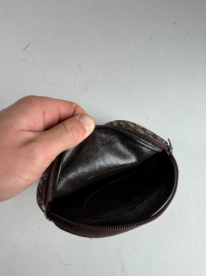 Vintage Dior Oblique Monogram Belt Bag Brown beige