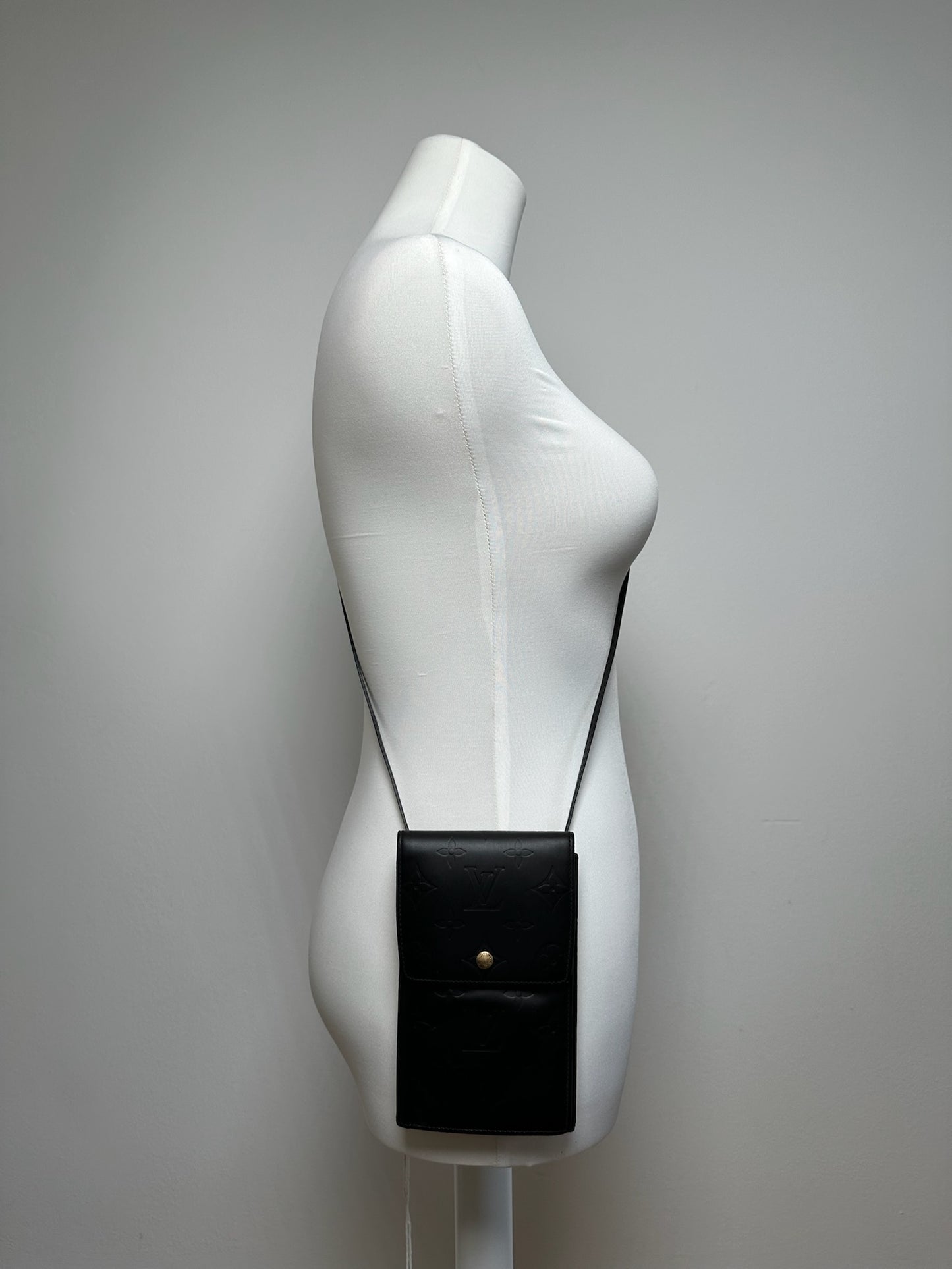 Vintage Louis Vuitton Vernis Leather Bag black