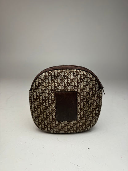 Vintage Dior Oblique Monogram Belt Bag Brown beige