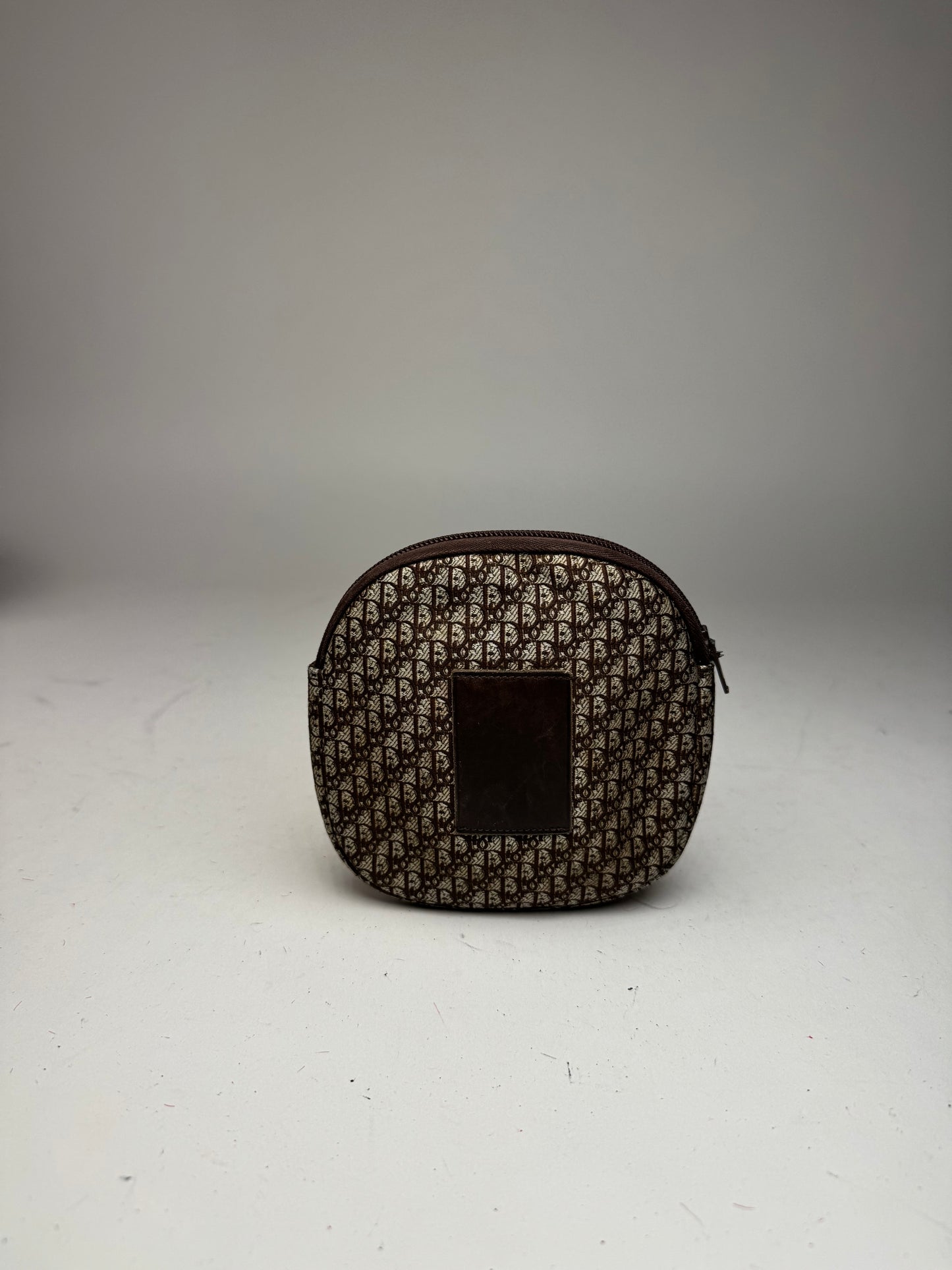 Vintage Dior Oblique Monogram Belt Bag Brown beige