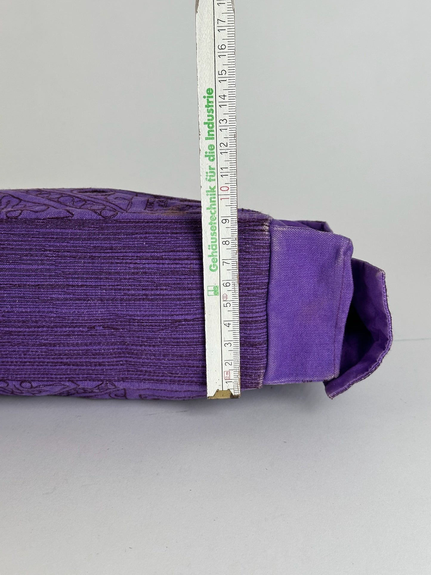 Sac en coton Tamasha vintage Issey Miyake violet