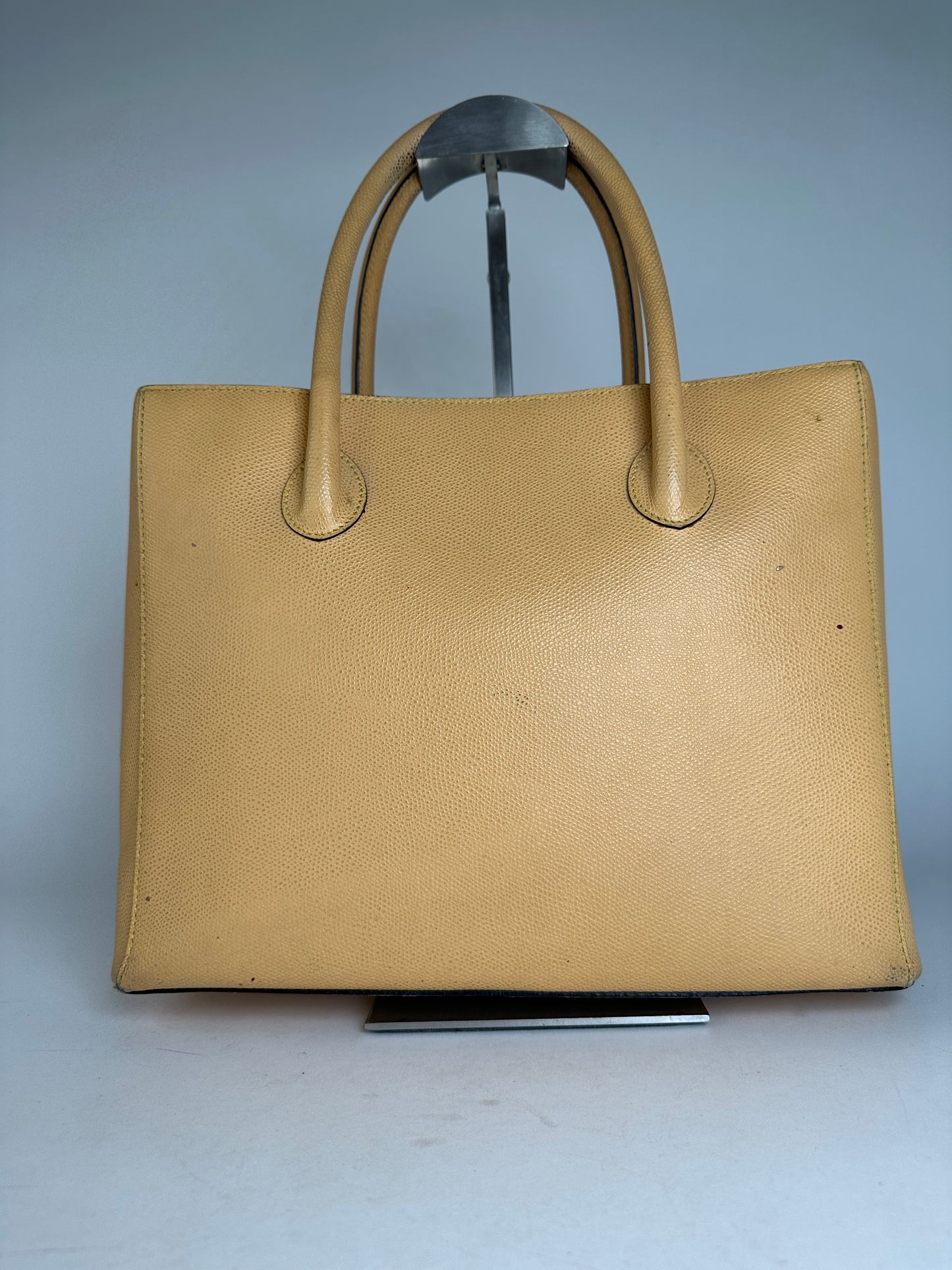 Vintage Celine Paris Handbag Beige