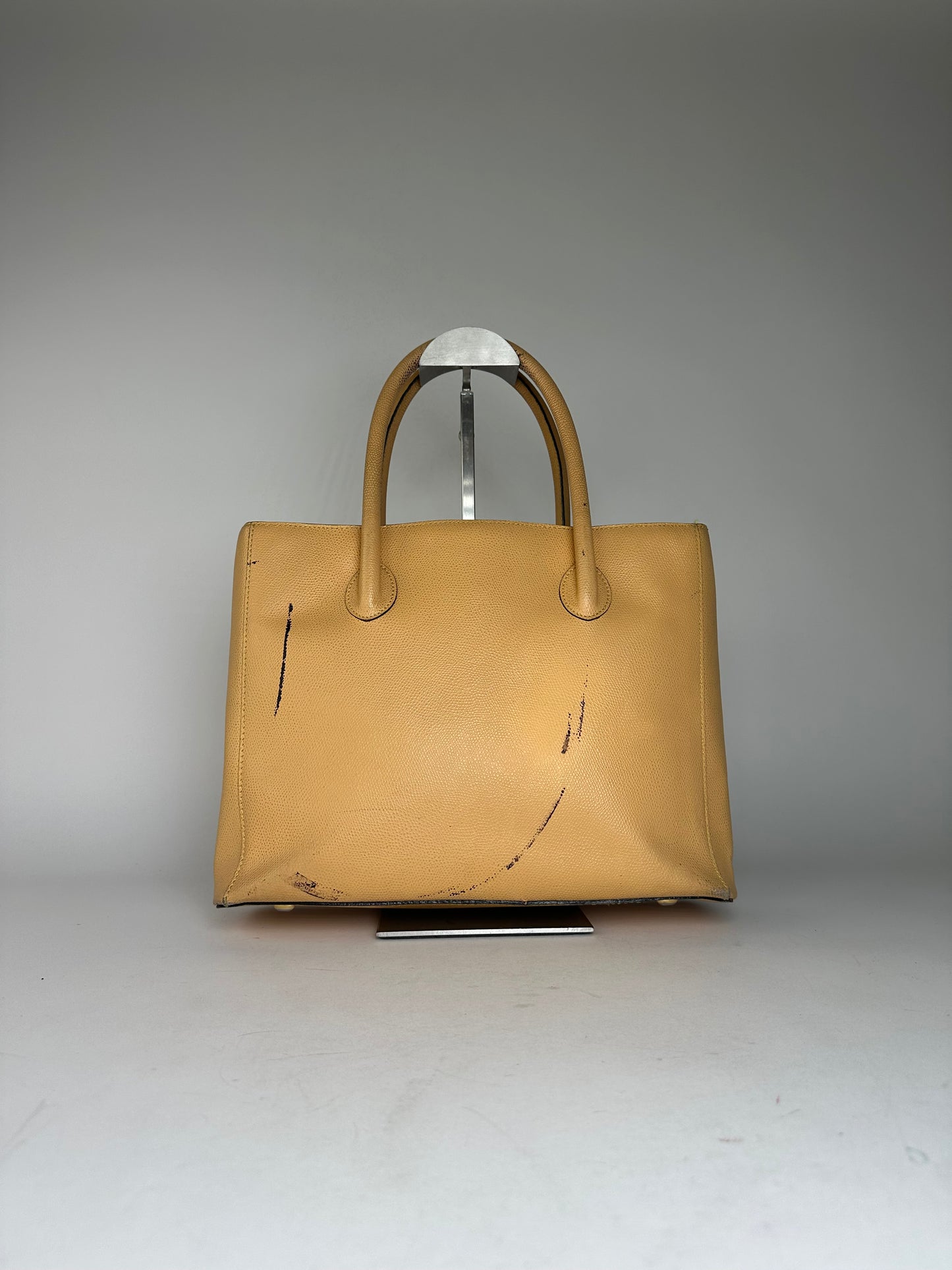 Vintage Celine Paris Handbag Beige