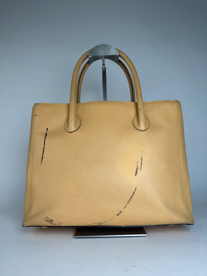 Vintage Celine Paris Handbag Beige