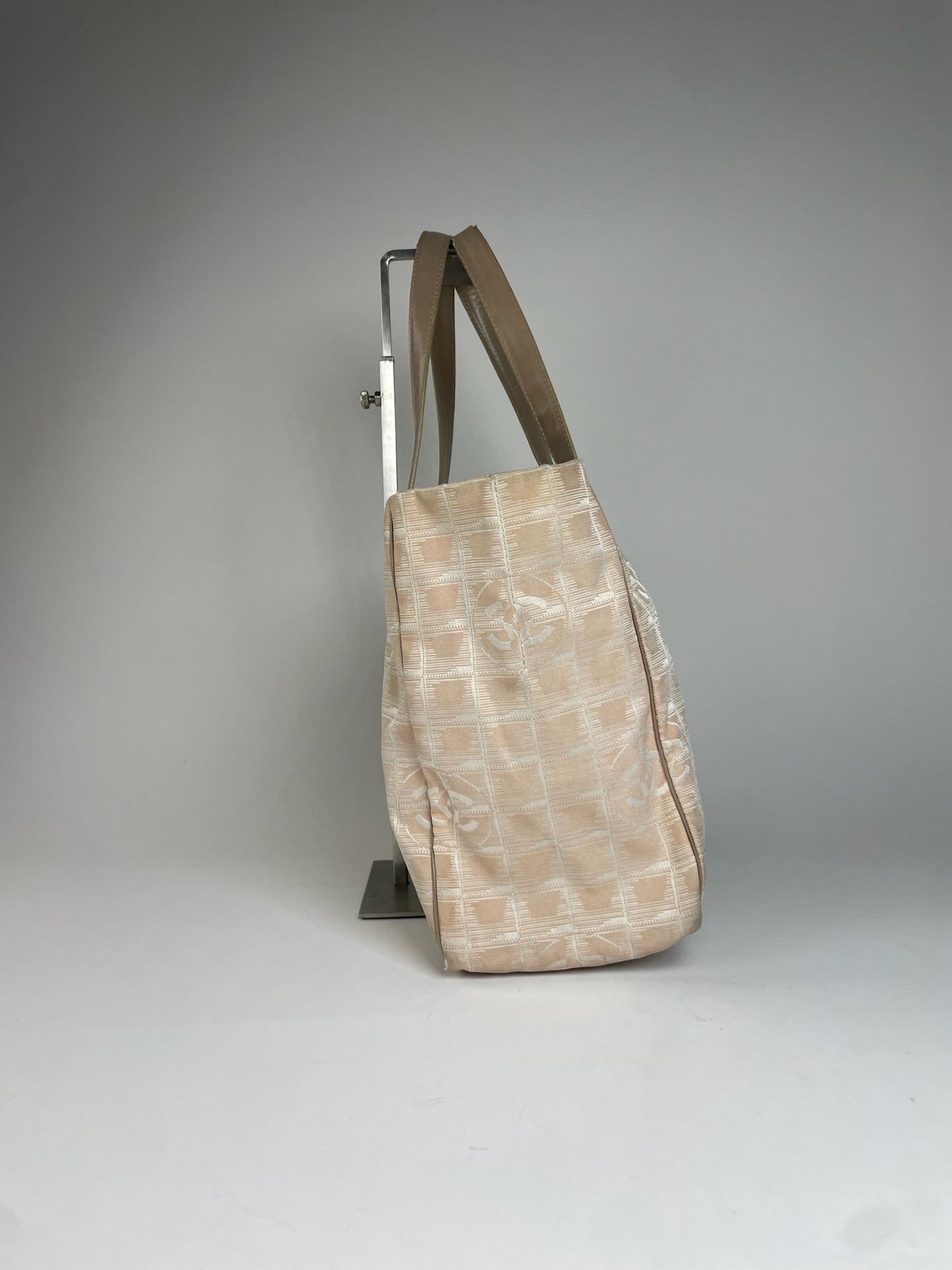 Vintage Chanel Tote Bag Beige