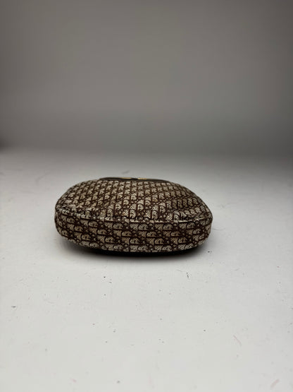 Vintage Dior Oblique Monogram Belt Bag Brown beige