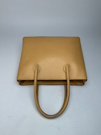 Vintage Celine Paris Handbag Beige