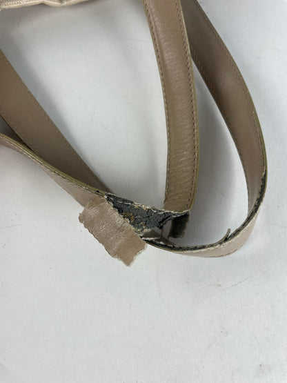 Vintage Chanel Tote Bag Beige