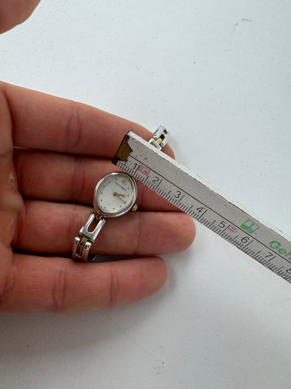 Vintage Courreges Quarz Watch Silver