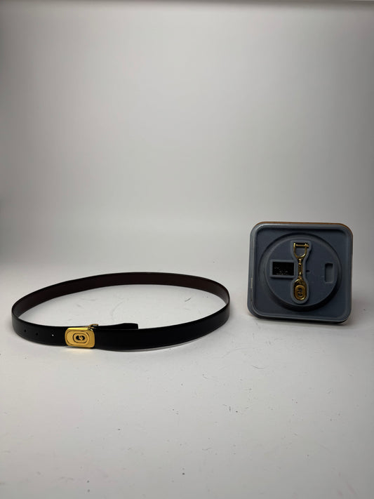 Vintage Dior Reversible Leather Belt Set Unisex