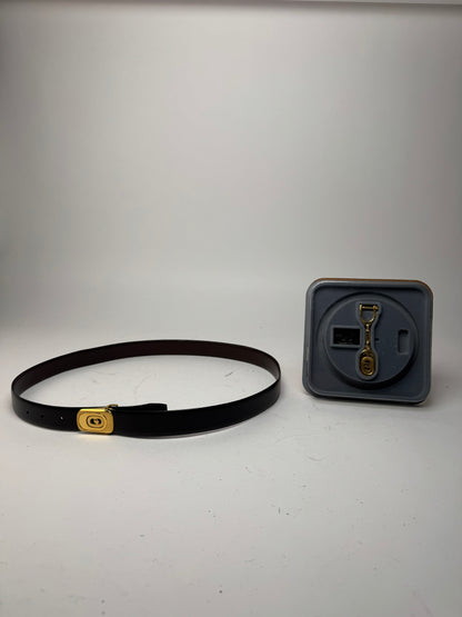 Vintage Dior Reversible Leather Belt Set Unisex