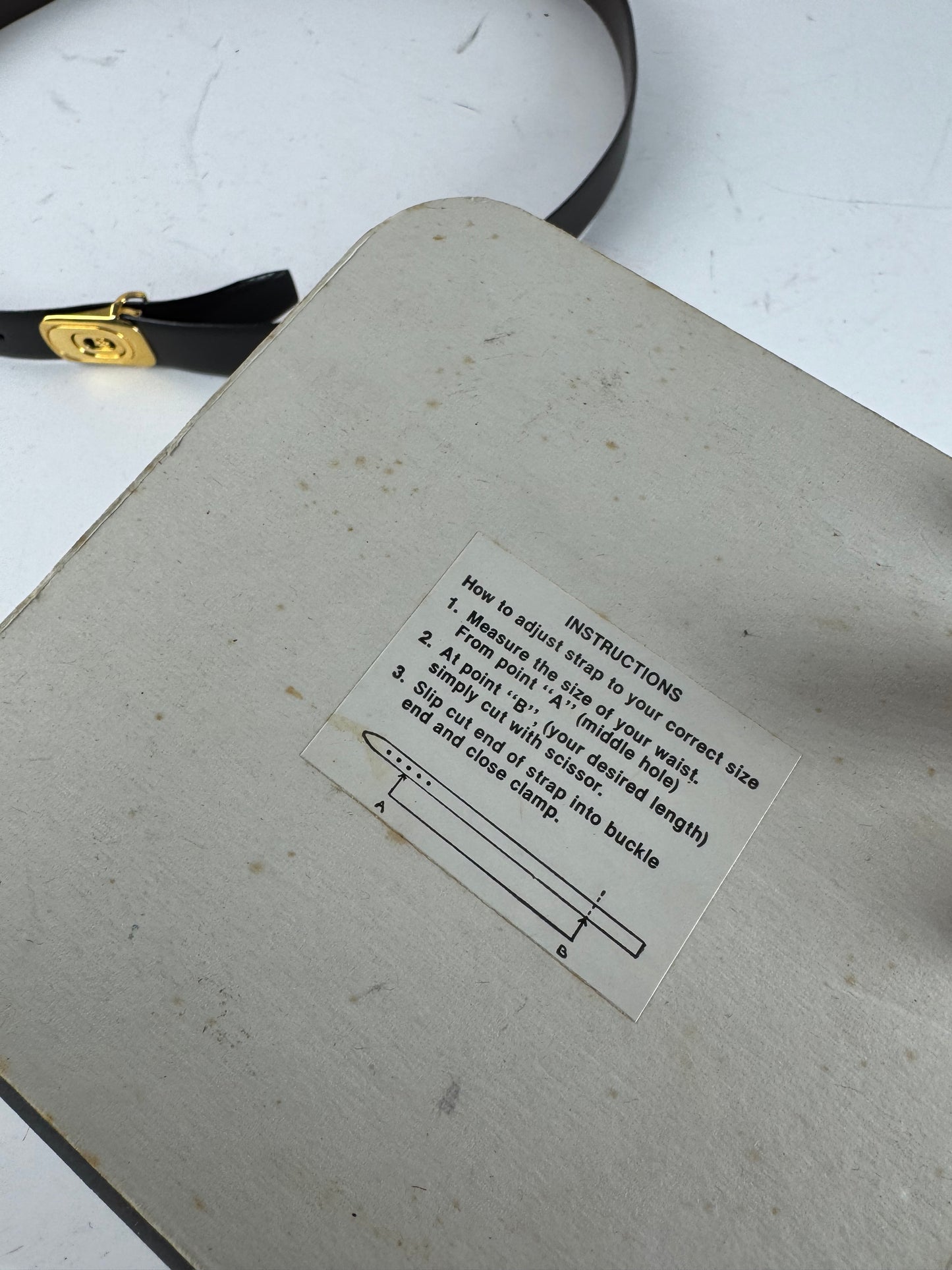 Vintage Dior Reversible Leather Belt Set Unisex