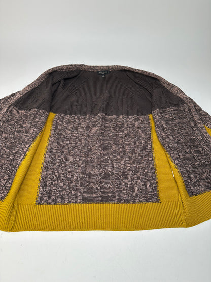 Vintage Etro Cardigan Brown Yellow M