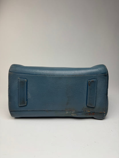 Sac vintage en cuir Givenchy Antigona bleu