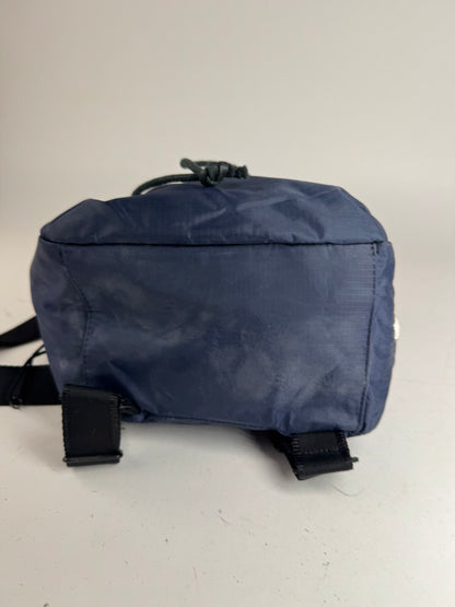 Vintage Courreges Polyester Backpack Navy Black