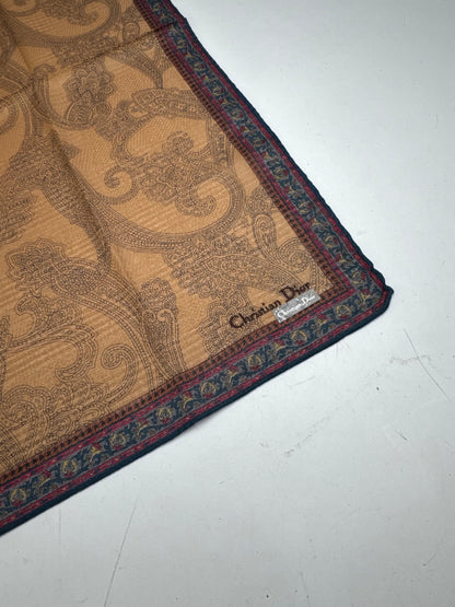 Vintage Dior Scarf Brown