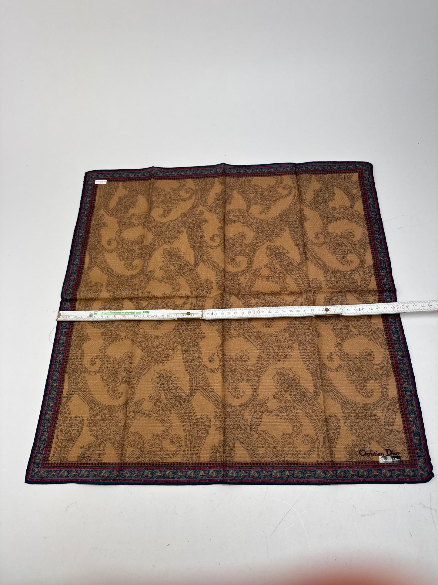 Vintage Dior Scarf Brown