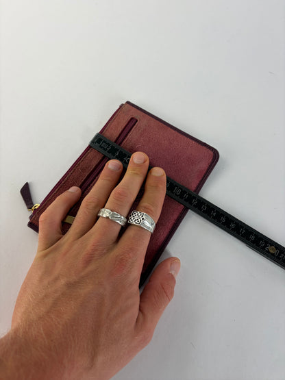 Vintage Loewe Zip-Around Wallet c. Late 1990s Burgundy Pink