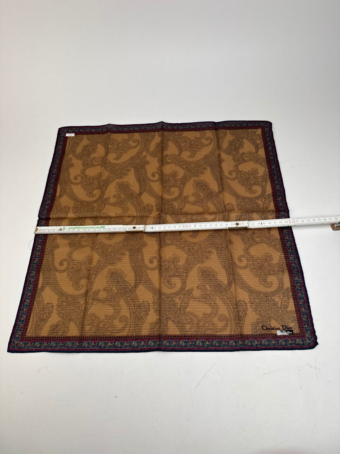 Vintage Dior Scarf Brown