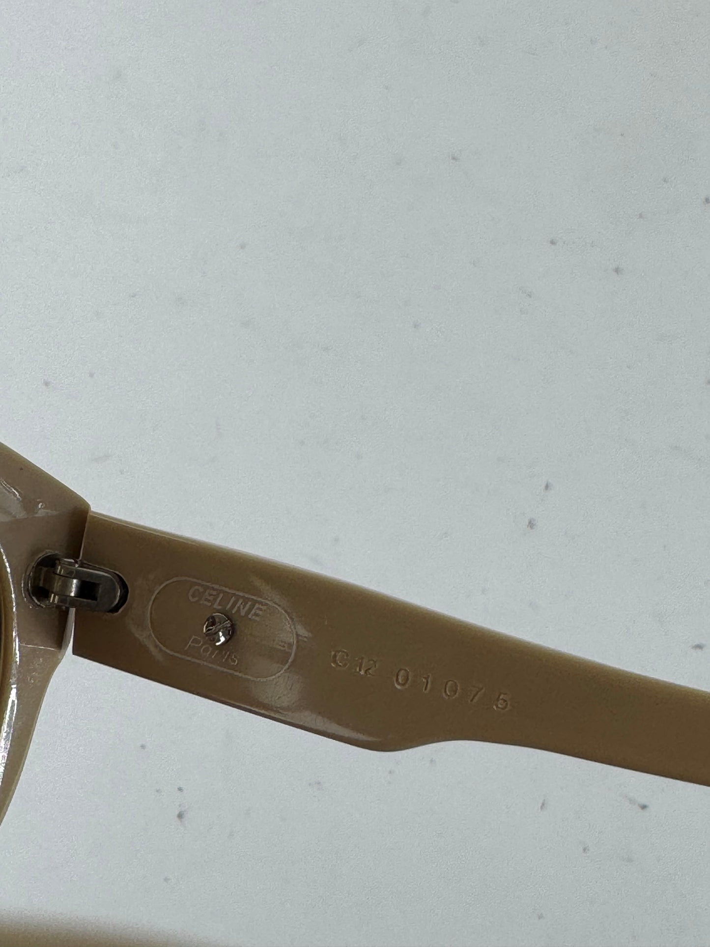 Vintage Celine Sunglasses White