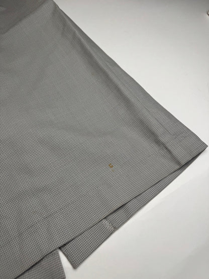Vintage Dior Skirt Checked Grey White S