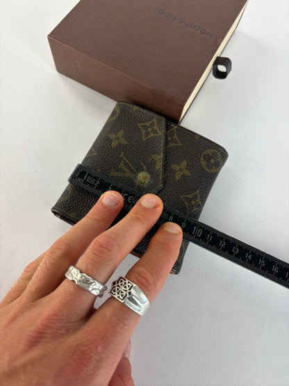 Vintage Louis Vuitton Monogram Canvas Bifold Wallet Brown