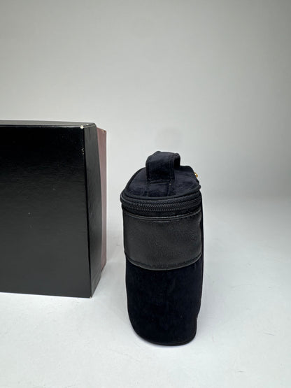 Vintage Celine Paris Mini Canvas Bag Black