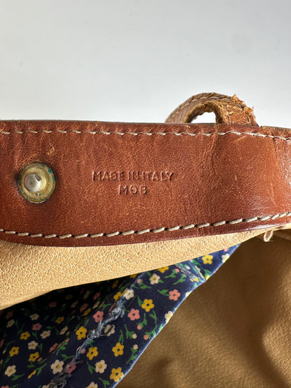 Vintage Celine Macadam Canvas Tote Late 1980s–1990s Beige Brown