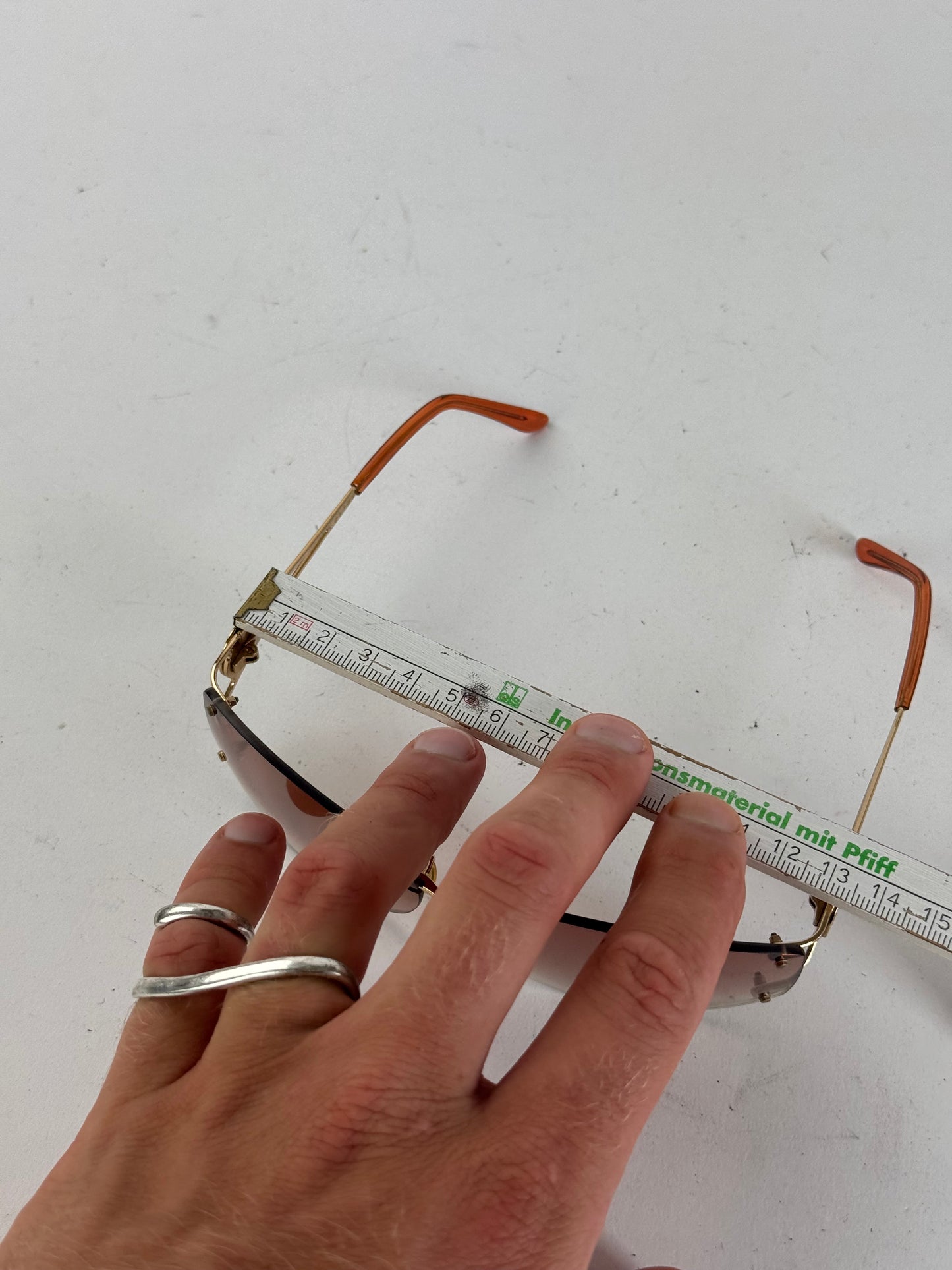 Vintage Celine frameless sunglasses